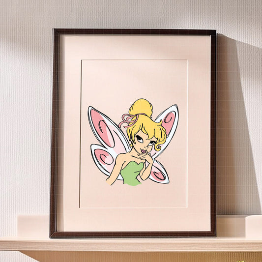 COD4088 - Tinker Bell pack bundle, Disney clipart Svg, Png, Eps, Dxf, Jpeg, vector.