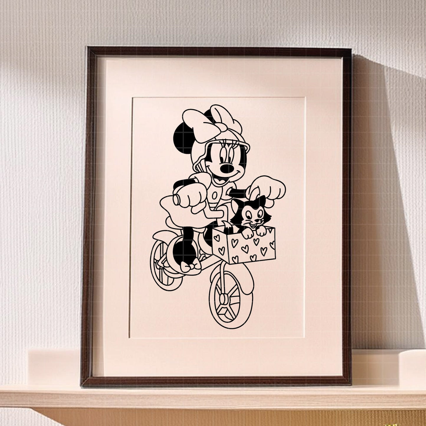 COD4115 - Minnie's world pack bundle, Disney Classics clipart Svg, Png, Eps, Dxf, Jpeg, vector.