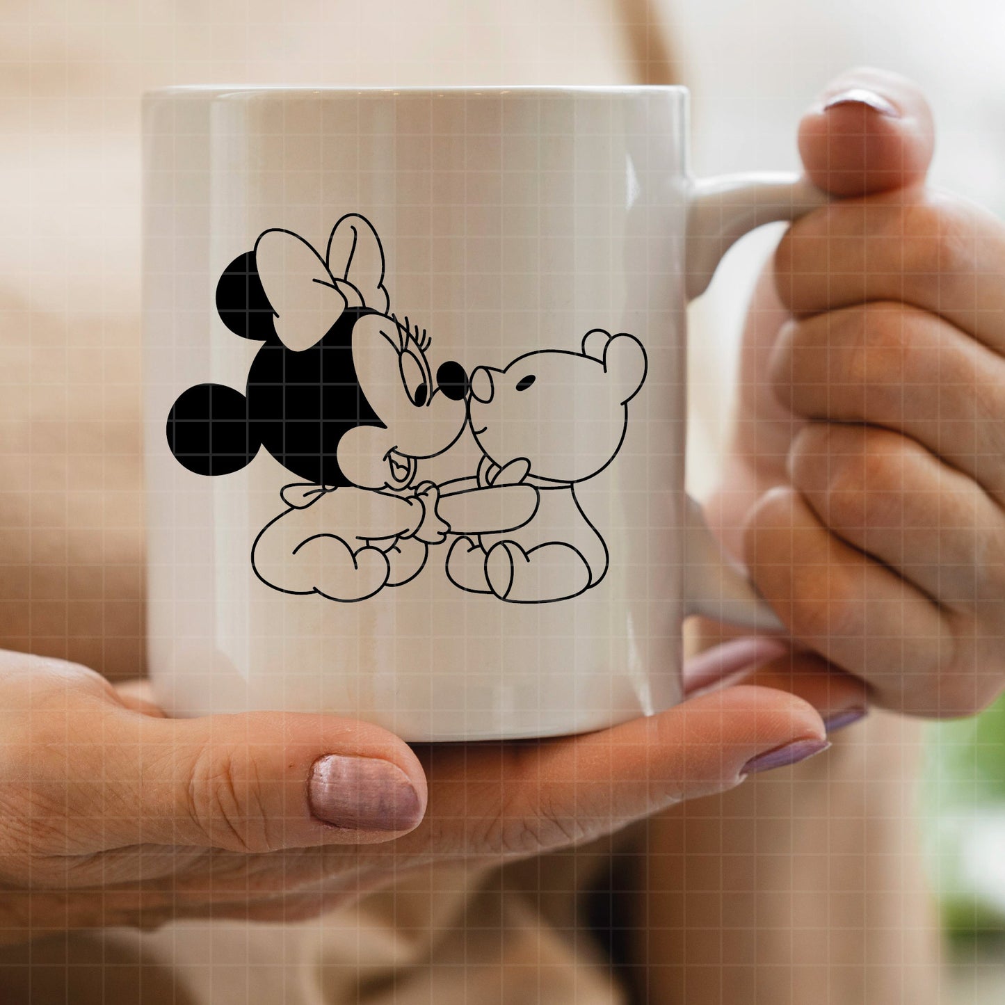 COD4116 - Baby Minnie pack bundle, Disney Classics clipart Svg, Png, Eps, Dxf, Jpeg, vector.