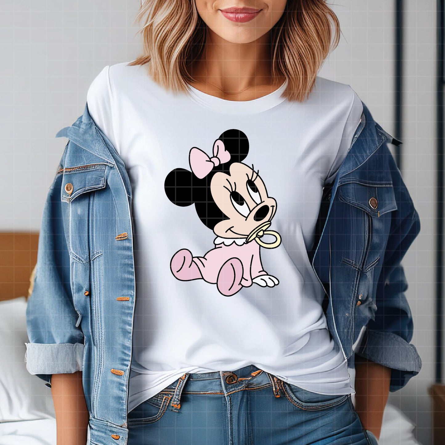 COD4117 - Baby Minnie pack bundle, Disney Classics clipart Svg, Png, Eps, Dxf, Jpeg, vector.
