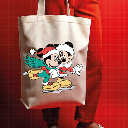 COD4183 - Christmas Mickey & Minnie bundle, Disney Christmas clipart Svg, Png, Eps, Dxf, Jpeg, vector.