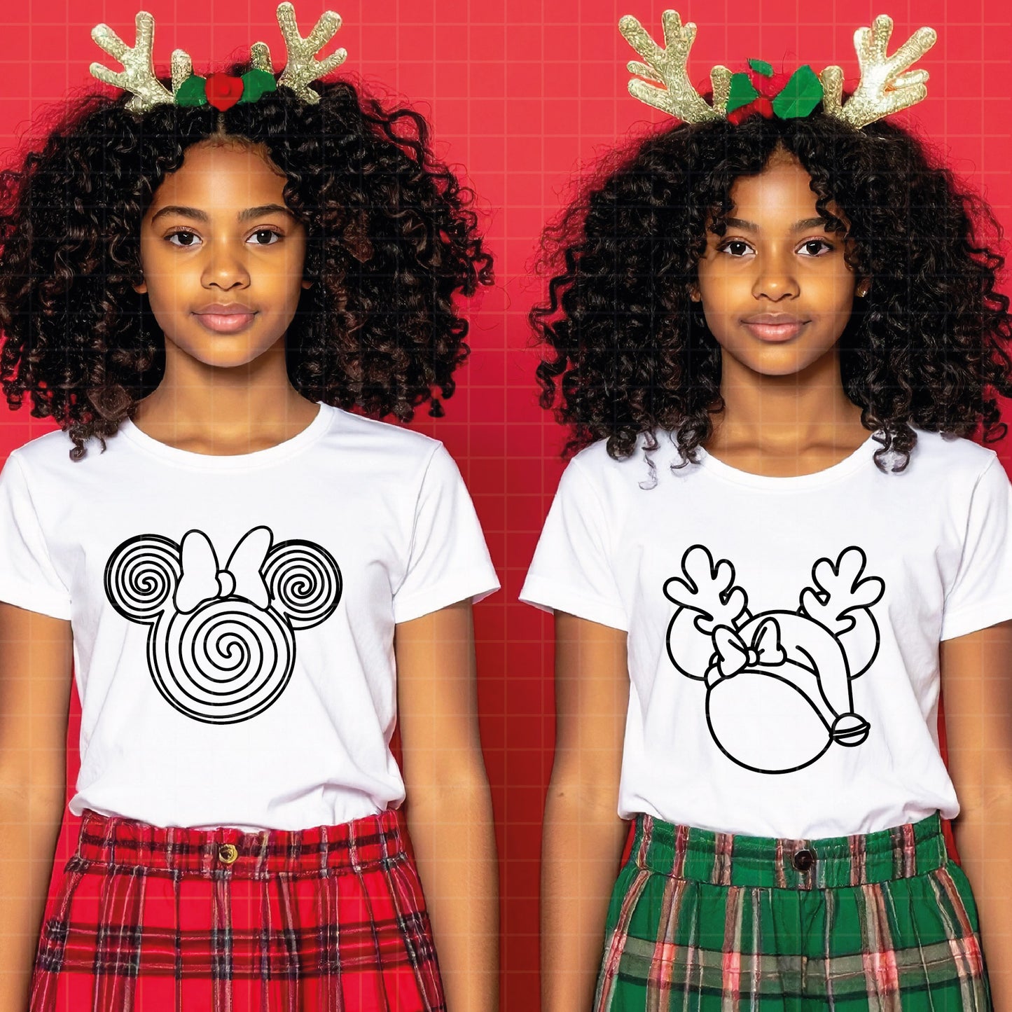 COD4199 - Disney Christmas icons bundle, Disney Christmas clipart Svg, Png, Eps, Dxf, Jpeg, vector.