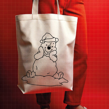 COD4204 - Winnie pooh Christmas bundle, Disney Christmas clipart Svg, Png, Eps, Dxf, Jpeg, vector.