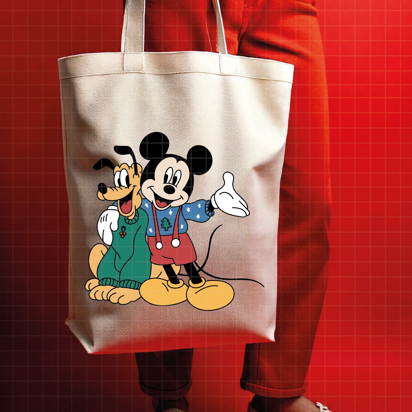 COD4207 - Christmas Mickey & Pluto bundle, Disney Christmas clipart Svg, Png, Eps, Dxf, Jpeg, vector.