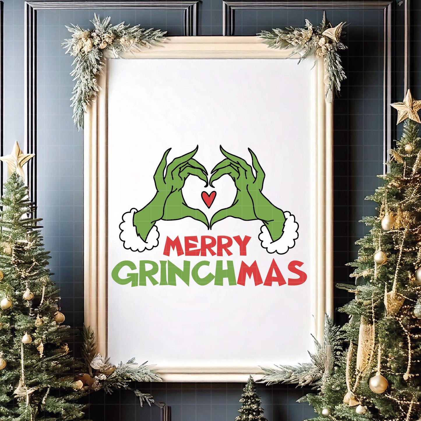 COD4212 - The grinch bundle, Christmas clipart Svg, Png, Eps, Dxf, Jpeg, vector.