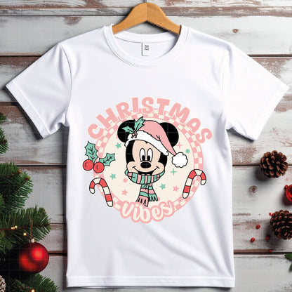 COD4214 - Disney Christmas vibes bundle, Disney Christmas clipart Svg, Png, Eps, Dxf, Jpeg, vector.