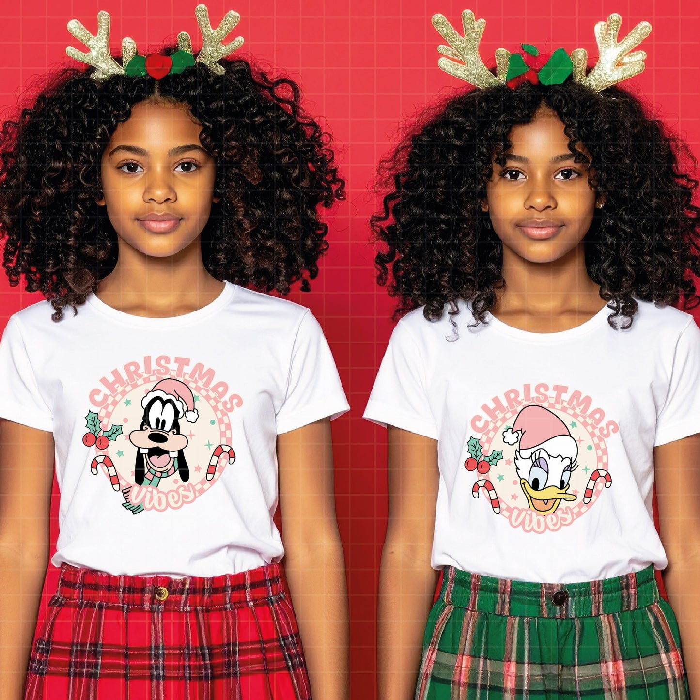 COD4214 - Disney Christmas vibes bundle, Disney Christmas clipart Svg, Png, Eps, Dxf, Jpeg, vector.