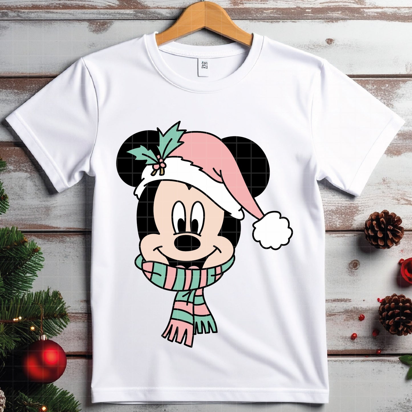COD4299 - Disney cute Christmas bundle, Disney Christmas clipart Svg, Png, Eps, Dxf, Jpeg, vector.