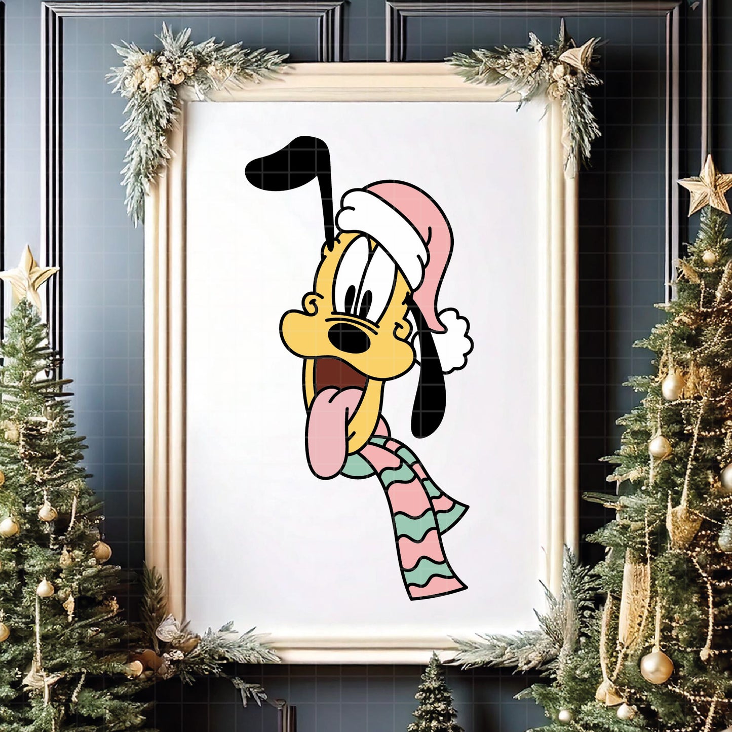 COD4299 - Disney cute Christmas bundle, Disney Christmas clipart Svg, Png, Eps, Dxf, Jpeg, vector.