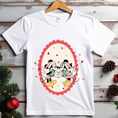 COD4300 - Disney cute Christmas bundle, Disney Christmas clipart Svg, Png, Eps, Dxf, Jpeg, vector.