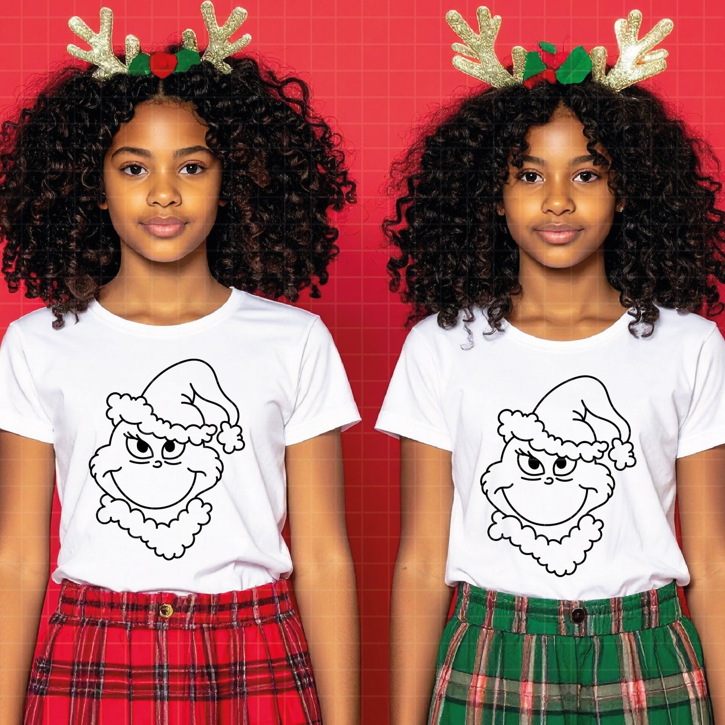 COD4301 - The grinch bundle, Christmas clipart Svg, Png, Eps, Dxf, Jpeg, vector.