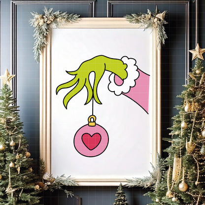 COD4302 - The grinch cute bundle, Christmas clipart Svg, Png, Eps, Dxf, Jpeg, vector.