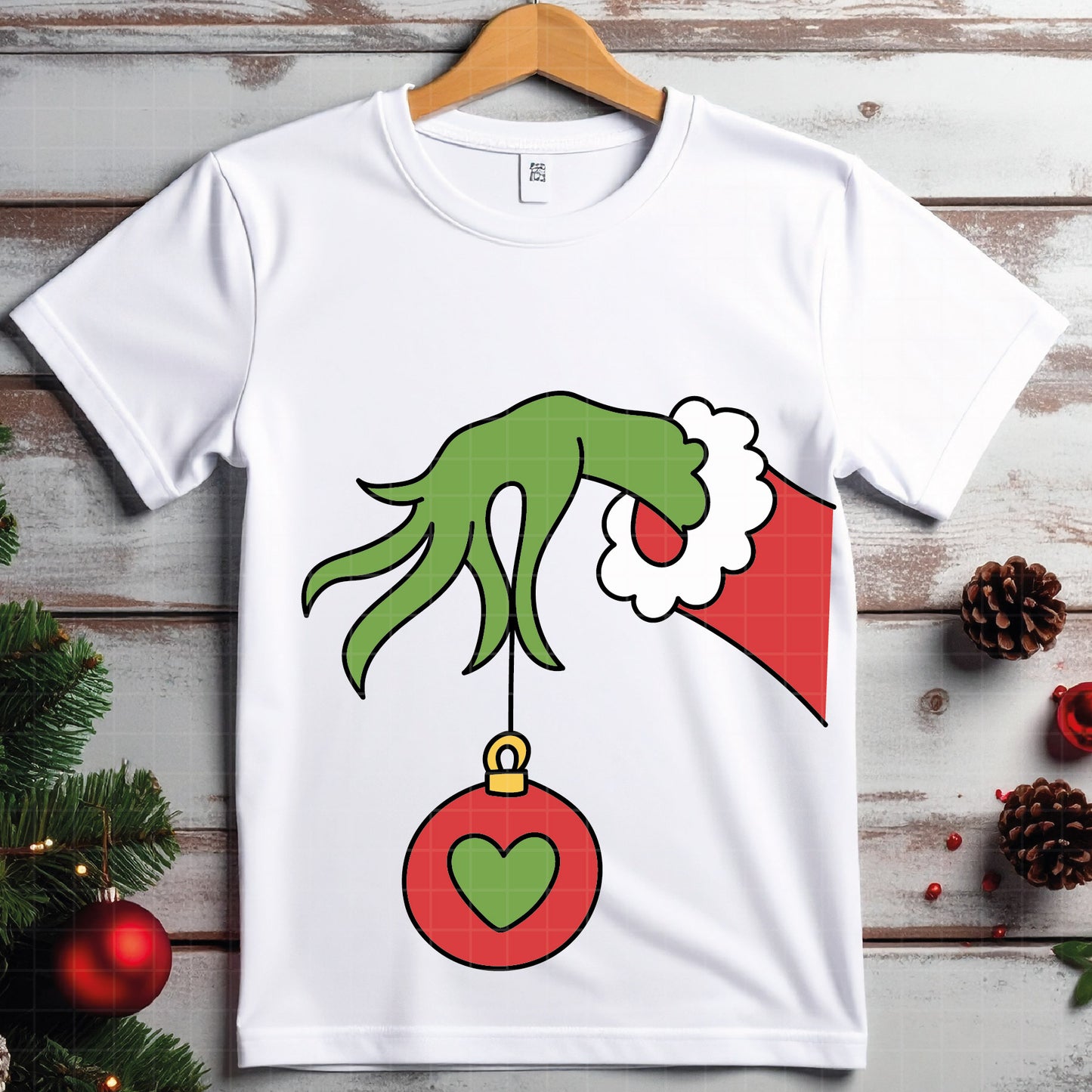 COD4305 - The grinch bundle, Christmas clipart Svg, Png, Eps, Dxf, Jpeg, vector.