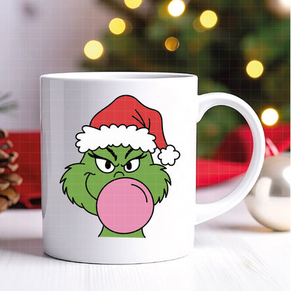 COD4305 - The grinch bundle, Christmas clipart Svg, Png, Eps, Dxf, Jpeg, vector.