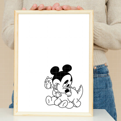 COD4314 - Classics Disney babies pack bundle, Disney Classics clipart Svg, Png, Eps, Dxf, Jpeg, vector.