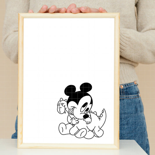 COD4314 - Classics Disney babies pack bundle, Disney Classics clipart Svg, Png, Eps, Dxf, Jpeg, vector.