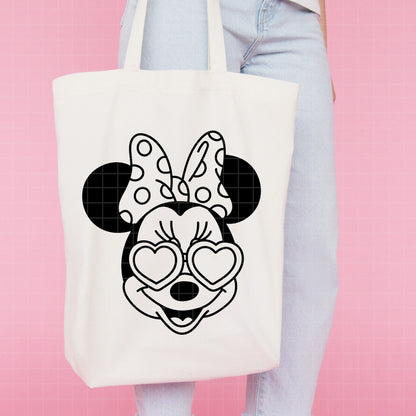 COD4316 - Mickey & Minnie loving pack bundle, Disney Valentine's day clipart Svg, Png, Eps, Dxf, Jpeg, vector.