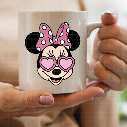 COD4317 - Mickey & Minnie loving pack bundle, Disney Valentine's day clipart Svg, Png, Eps, Dxf, Jpeg, vector.