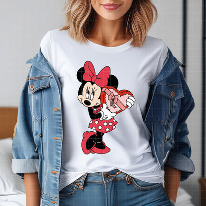 COD4318 - Mickey & Minnie loving pack bundle, Disney Valentine's day clipart Svg, Png, Eps, Dxf, Jpeg, vector.