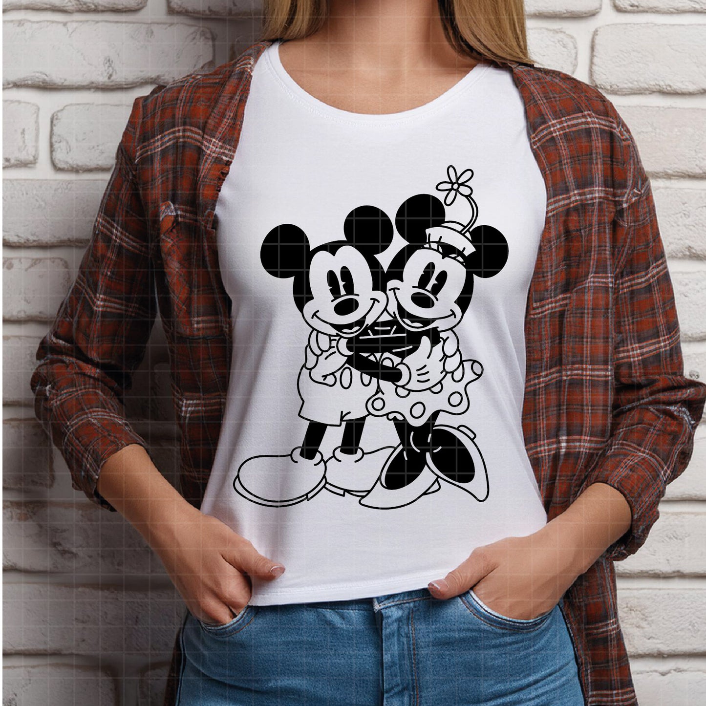 COD4501 - Mickey & Minnie loving pack bundle, Disney Valentine's day clipart Svg, Png, Eps, Dxf, Jpeg, vector.