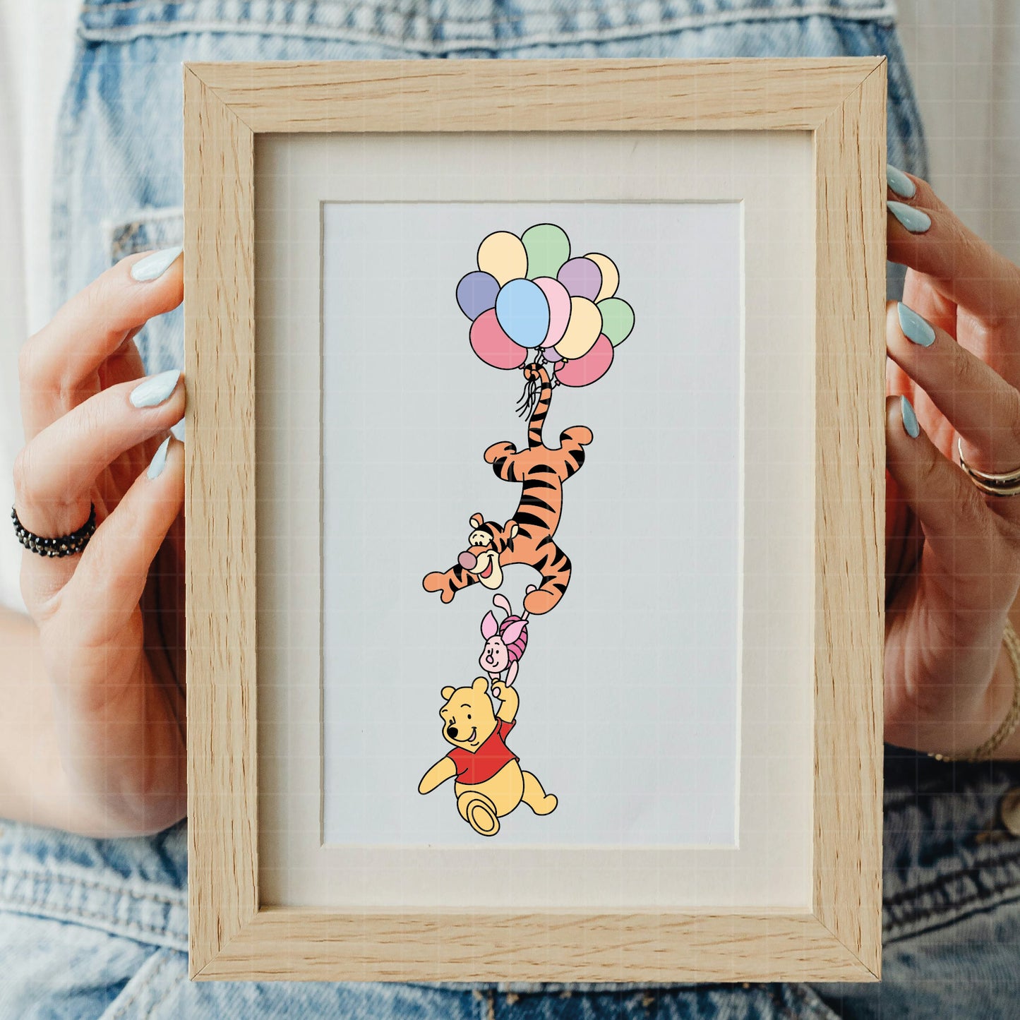COD4506 - Winnie the Pooh and friends pack bundle, Disney Birthdays clipart Svg, Png, Eps, Dxf, Jpeg, vector.