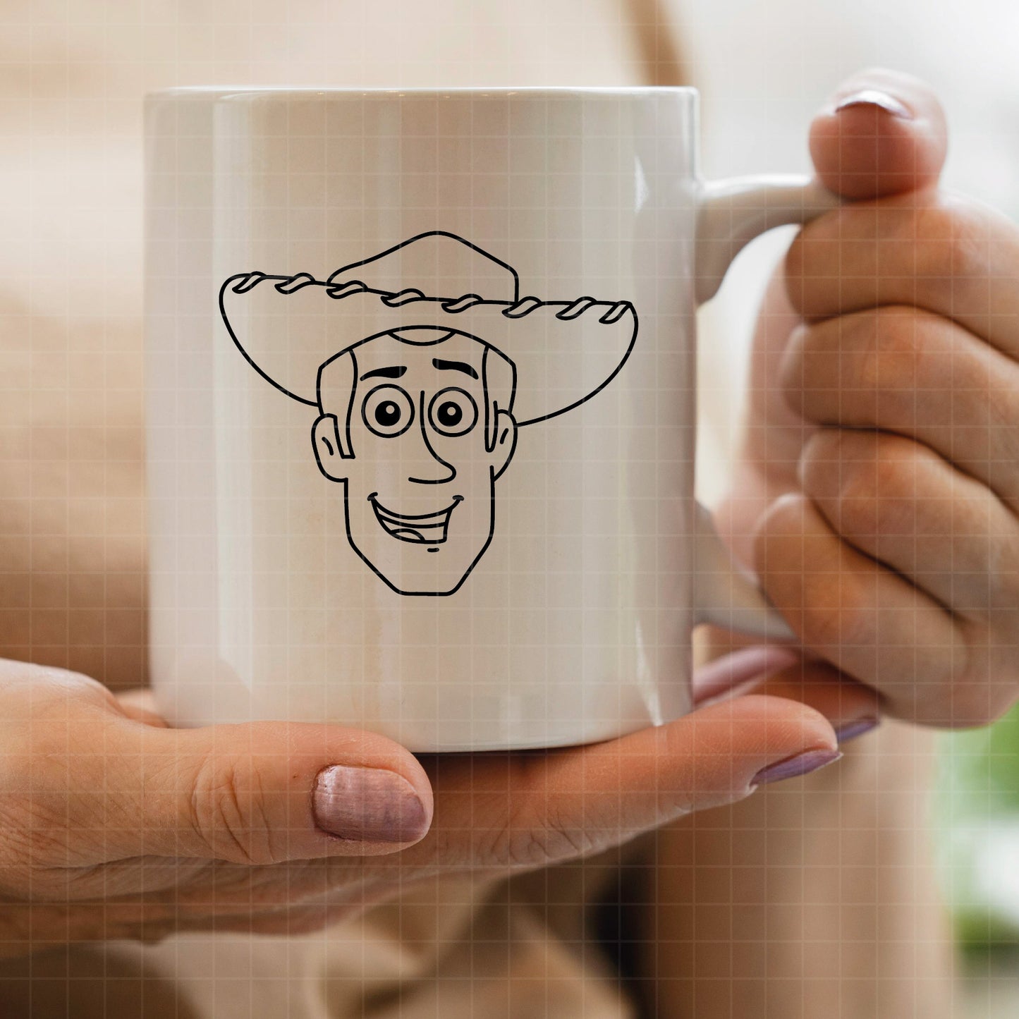 COD4510 - Sheriff Woody pack bundle line art, Disney clipart Svg, Png, Eps, Dxf, Jpeg, vector.