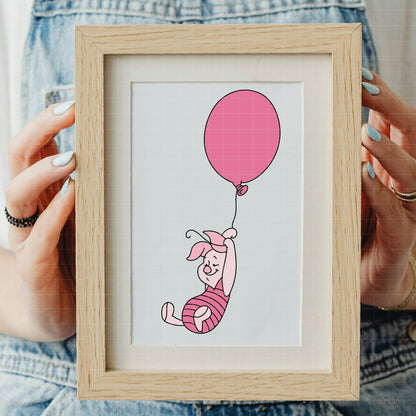 COD4528 - Piglet pack bundle, Disney clipart Svg, Png, Eps, Dxf, Jpeg, vector.