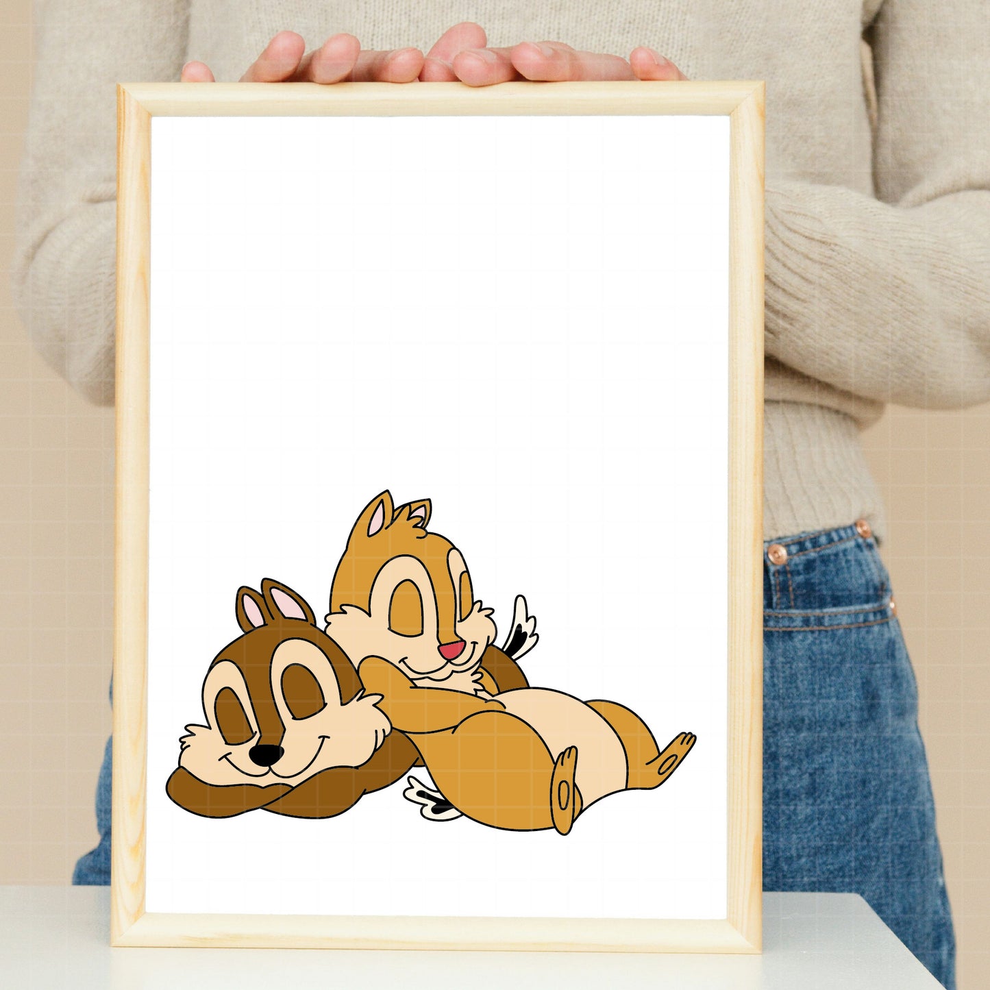 COD4532 - Chip & Dale bundle, Disney clipart Svg, Png, Eps, Dxf, Jpeg, vector.