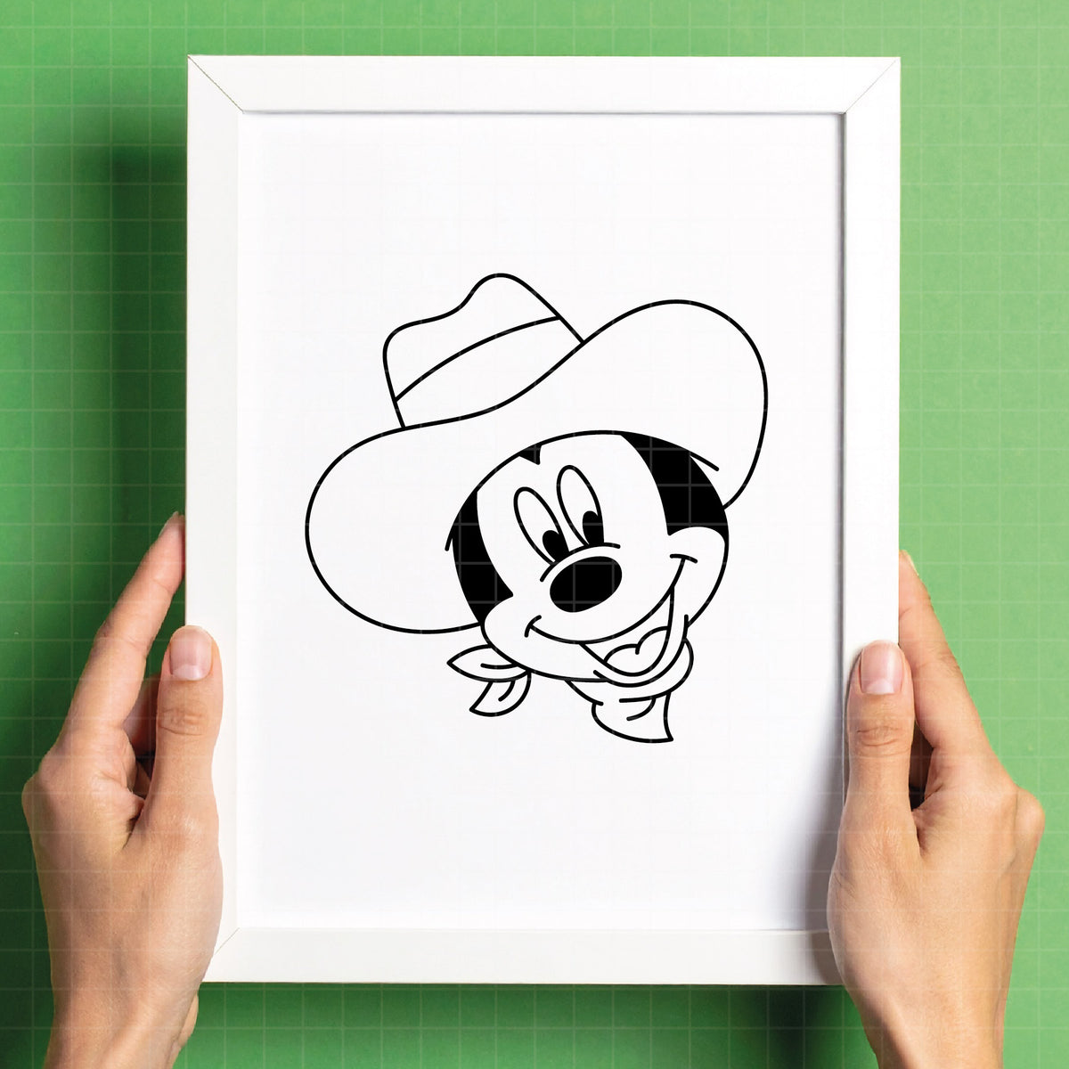 COD4670 - Mickey & Minnie Cowboys bundle, Disney Classics clipart Svg, Png, Eps, Dxf, Jpeg, vector.