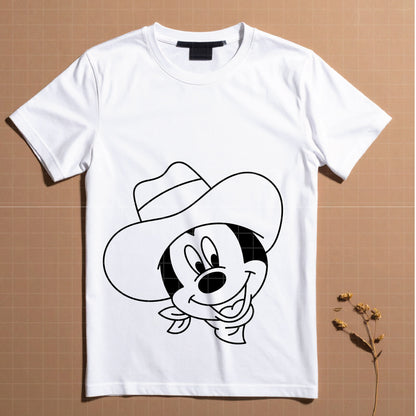 COD4670 - Mickey & Minnie Cowboys bundle, Disney Classics clipart Svg, Png, Eps, Dxf, Jpeg, vector.