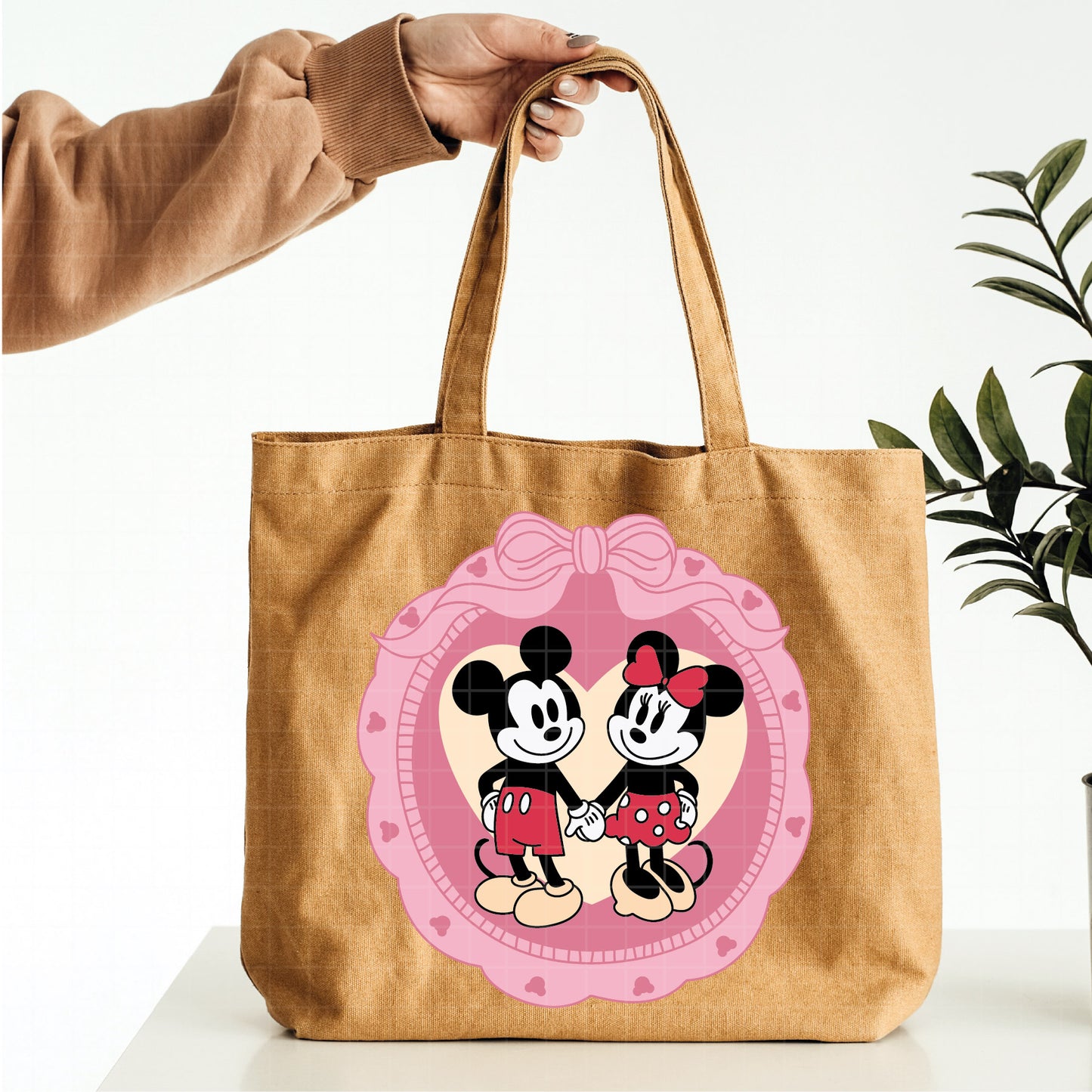 COD4841 - Mickey & Minnie loving pack bundle, Disney Valentine's day clipart Svg, Png, Eps, Dxf, Jpeg, vector.