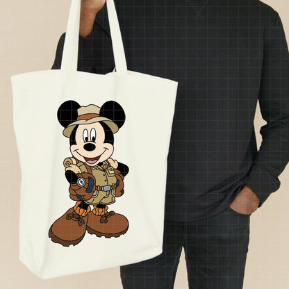 COD4849 - Mickey Safari pack bundle, Disney clipart Svg, Png, Eps, Dxf, Jpeg, vector.