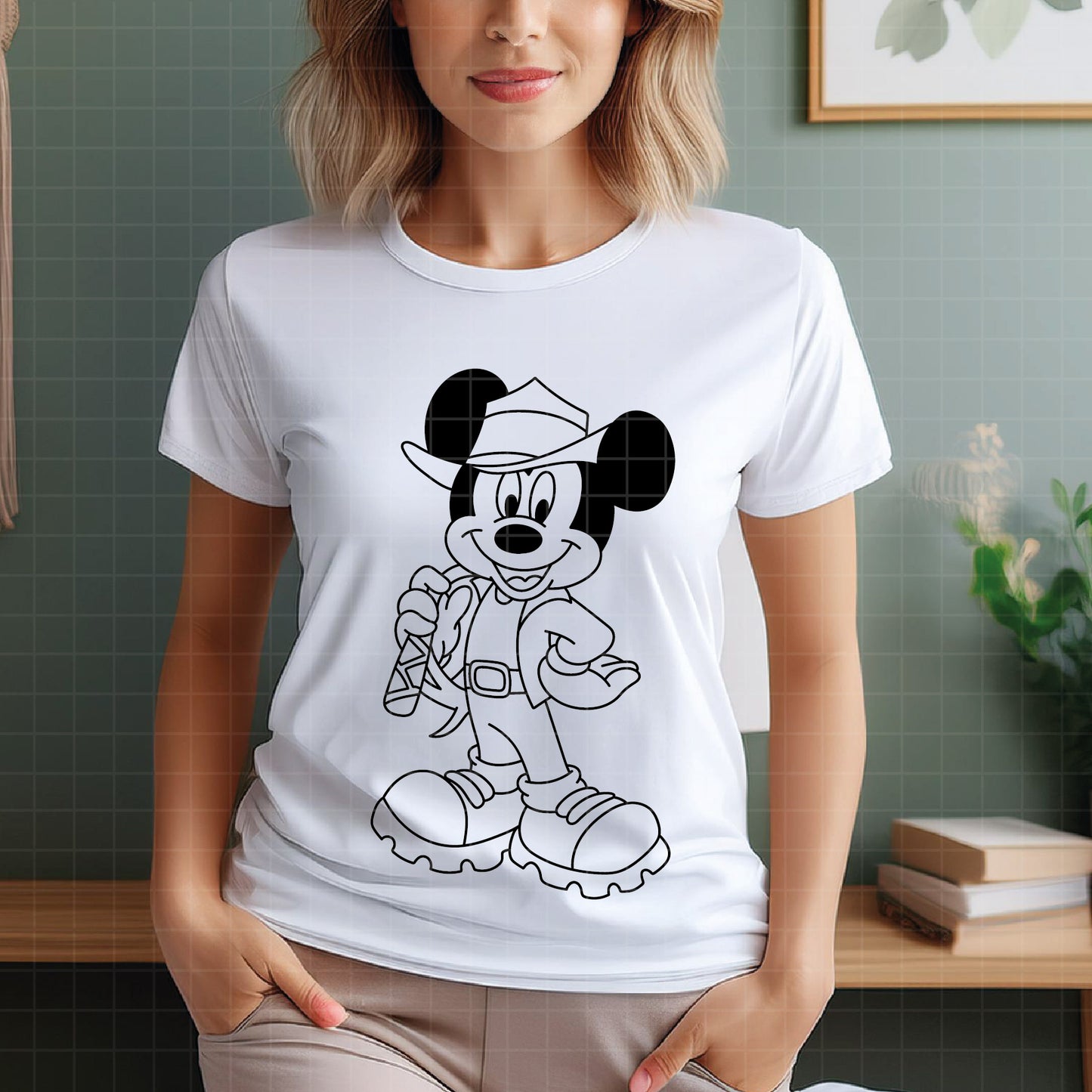 COD4850 - Mickey Safari pack bundle, Disney clipart Svg, Png, Eps, Dxf, Jpeg, vector.