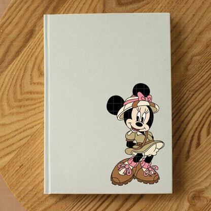 COD4851 - Minnie Safari mode pack bundle, Disney Classics clipart Svg, Png, Eps, Dxf, Jpeg, vector.