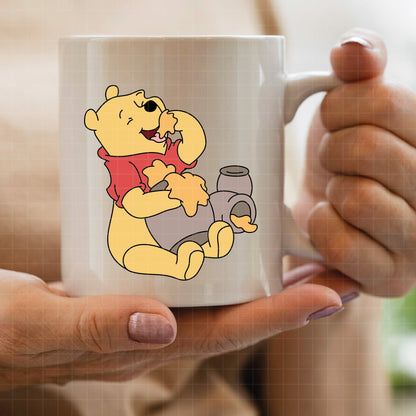 COD4853 - Winnie the Pooh classic pack bundle, Disney clipart Svg, Png, Eps, Dxf, Jpeg, vector.