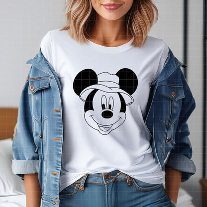 COD4854 - Mickey Safari pack bundle, Disney clipart Svg, Png, Eps, Dxf, Jpeg, vector.