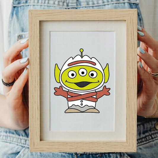 COD4865 - Toy Story Aliens pack bundle, Disney clipart Svg, Png, Eps, Dxf, Jpeg, vector.