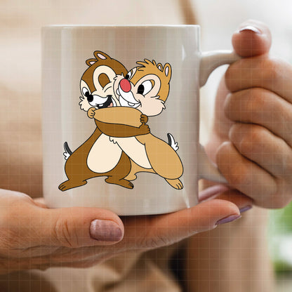 COD4871 - Chip & Dale bundle, Disney clipart Svg, Png, Eps, Dxf, Jpeg, vector.