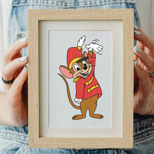 COD4875 - Timothy, Dumbo dtf full color pack bundle, Disney Classics clipart Svg, Png, Eps, Dxf, Jpeg, vector.