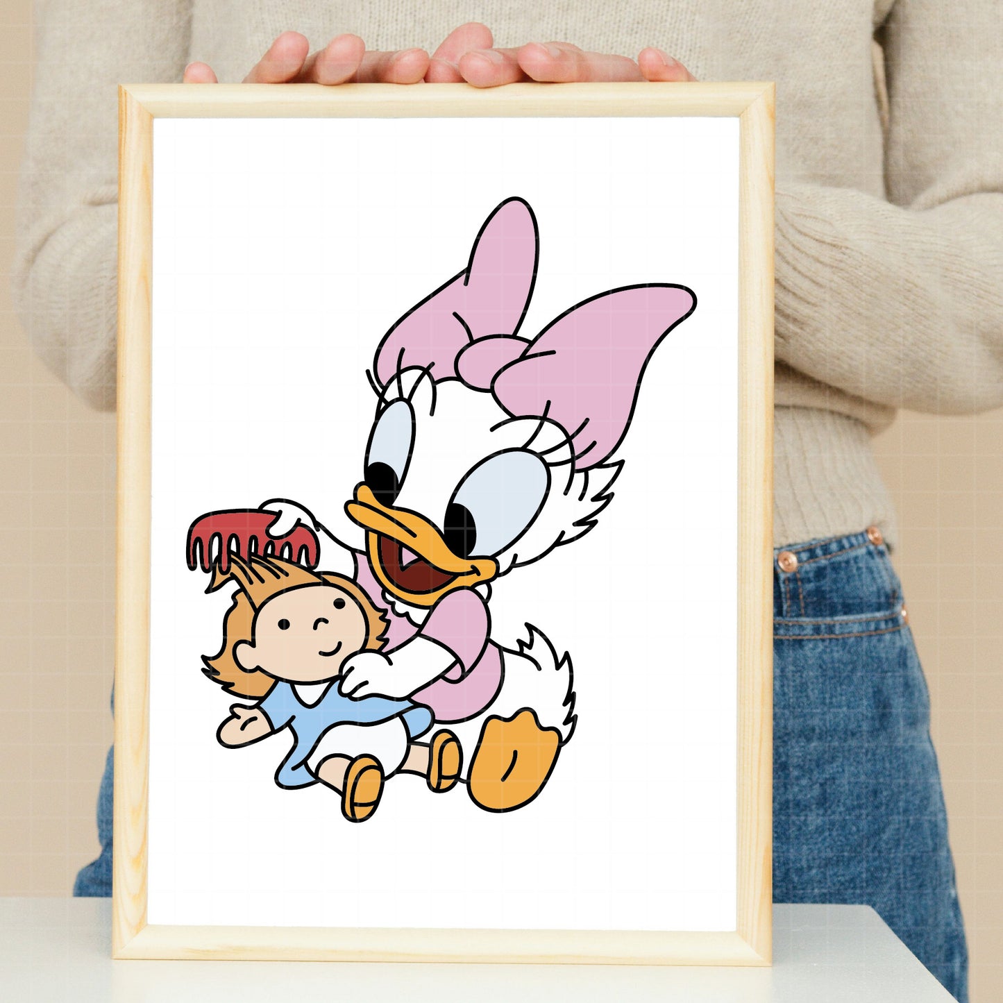COD4883 - Baby Daisy bundle, Disney clipart Svg, Png, Eps, Dxf, Jpeg, vector.