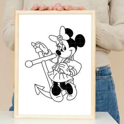 COD4886 - Disney cruise ship characters pack bundle, Disney Cruise clipart Svg, Png, Eps, Dxf, Jpeg, vector.