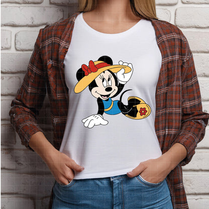 COD5178 - Minnie Summer pack bundle, Disney Classics clipart Svg, Png, Eps, Dxf, Jpeg, vector.