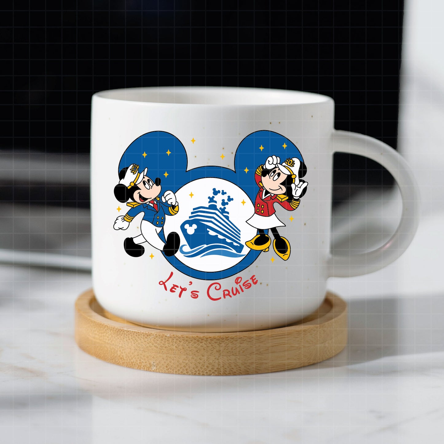 COD5182 - Disney cruise ship Mickey & Minnie pack bundle, Disney Cruise clipart Svg, Png, Eps, Dxf, Jpeg, vector.