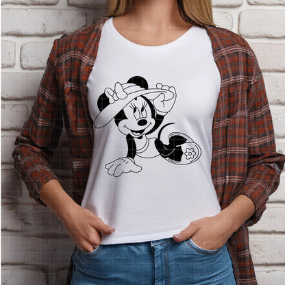 COD5183 - Minnie Summer pack bundle, Disney Classics clipart Svg, Png, Eps, Dxf, Jpeg, vector.