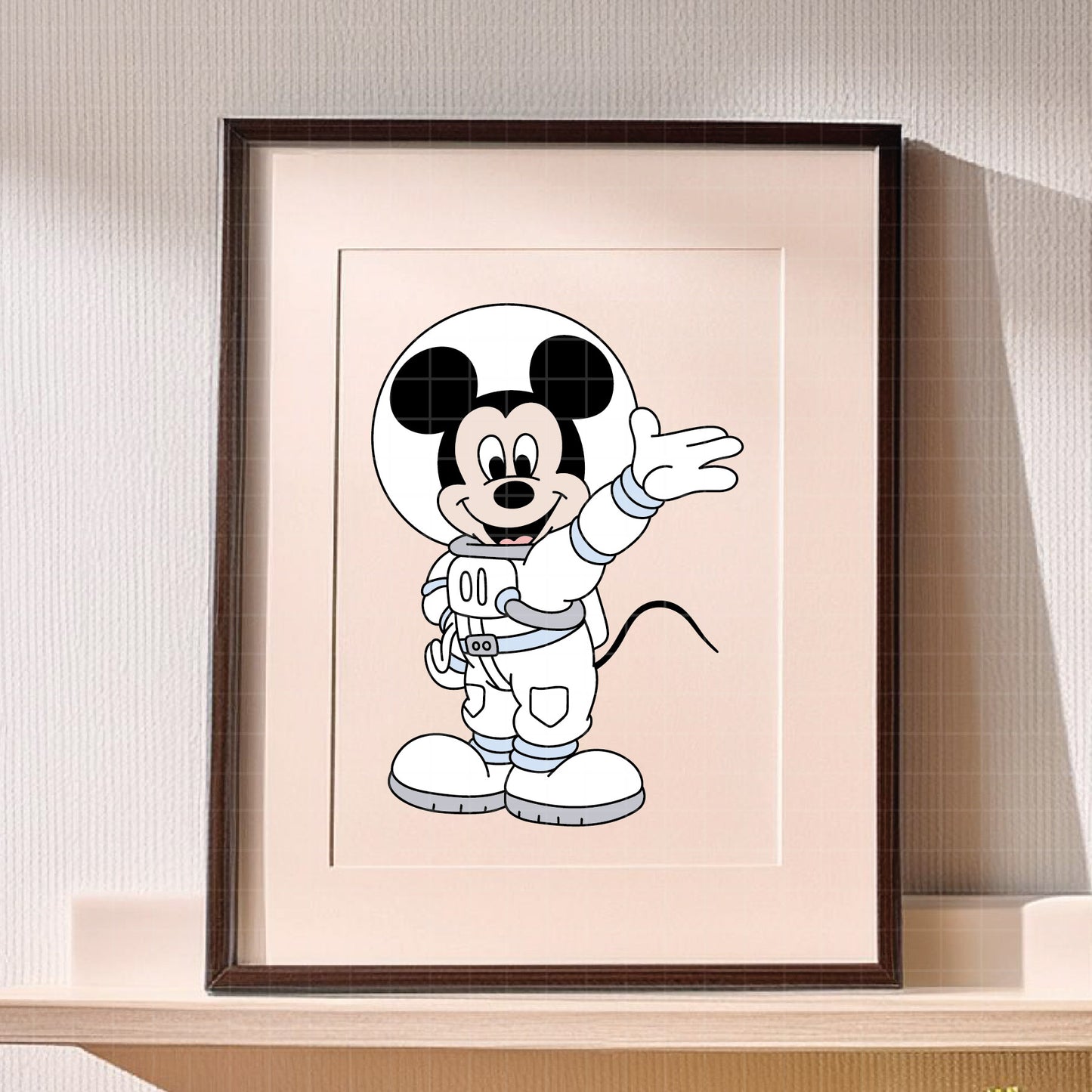 COD5184 - Mickey Astronaut pack bundle, Disney clipart Svg, Png, Eps, Dxf, Jpeg, vector.