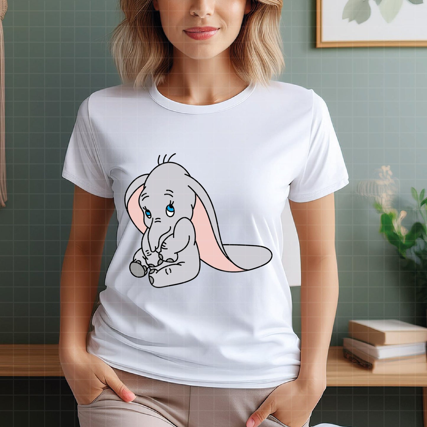 COD5192 - Baby Dumbo pack bundle, Disney Classics clipart Svg, Png, Eps, Dxf, Jpeg, vector.
