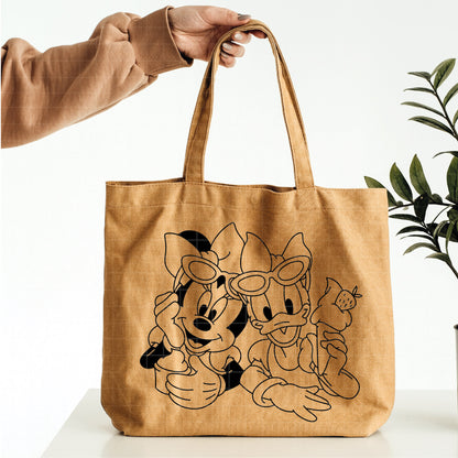 COD5193 - Minnie's world pack bundle, Disney Classics clipart Svg, Png, Eps, Dxf, Jpeg, vector.