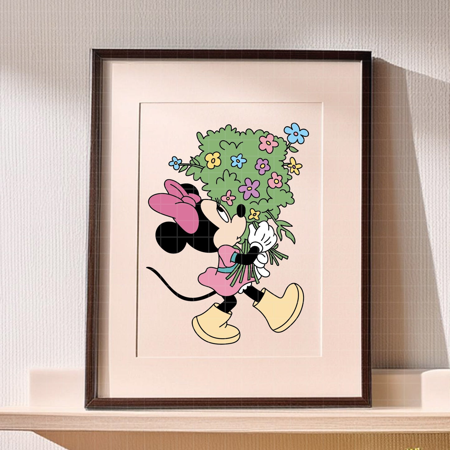 COD5194 - Minnie's world pack bundle, Disney Classics clipart Svg, Png, Eps, Dxf, Jpeg, vector.