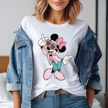 COD5194 - Minnie's world pack bundle, Disney Classics clipart Svg, Png, Eps, Dxf, Jpeg, vector.