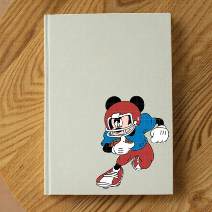 COD5198 - Mickey American Football pack bundle, Disney clipart Svg, Png, Eps, Dxf, Jpeg, vector.